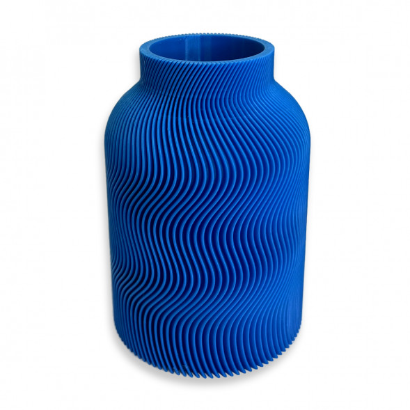 Ваза для сухоцветов HatRom Wave, синий в Волгограде
