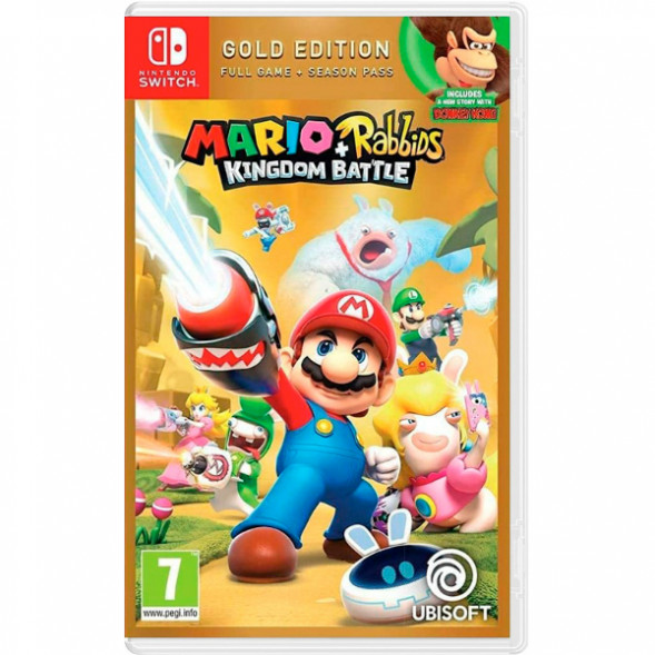 Игра Mario Rabbids: Kingdom Battle. Gold Edition [Nintendo Switch, английская версия] в Волгограде