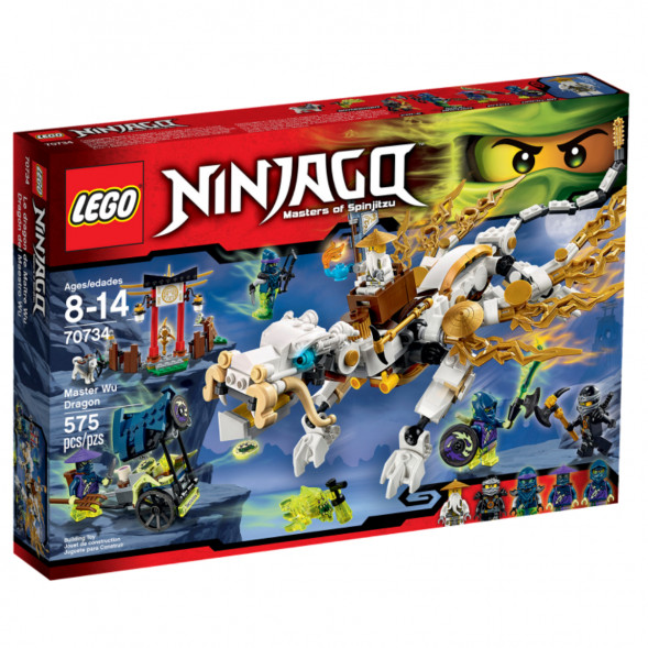 Конструктор LEGO Ninjago 70734 Дракон Сэнсея Ву в Волгограде