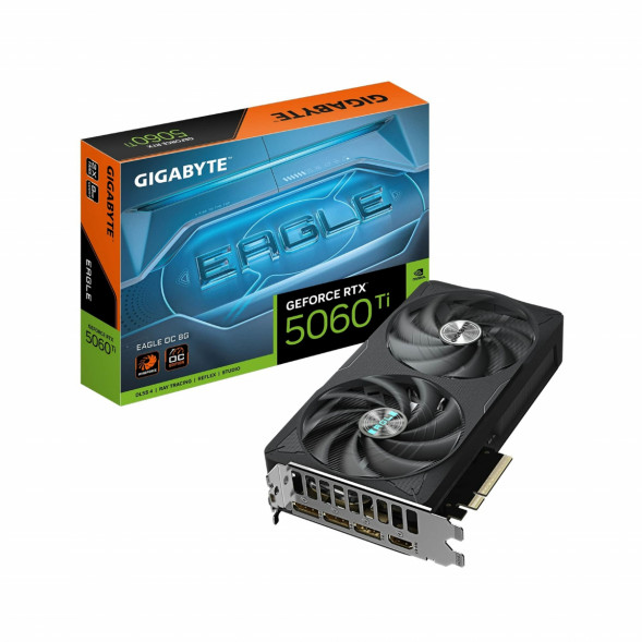 Видеокарта GIGABYTE GeForce RTX 5060 TI EAGLE OC 8G (GV-N506TEAGLE OC-8GD) в Волгограде