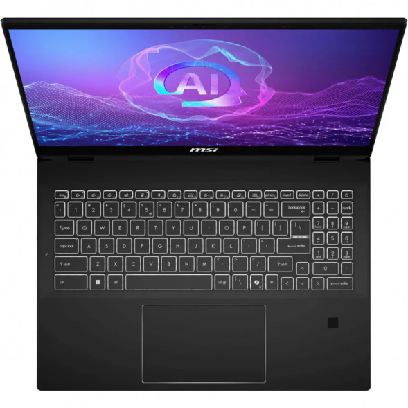 Ноутбук трансформер MSI Summit 16 AI Evo A2HMTG-057RU (16&amp;quot;, IPS, Intel Core Ultra 7 255H 2ГГц, 16 ядер, 16ГБ LPDDR5, 1ТБ SSD, Intel Arc 140T, Windows 11 Home), черный в Волгограде
