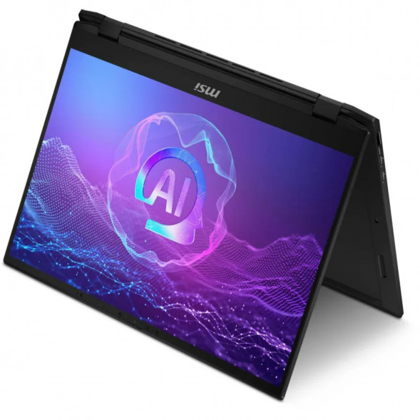 Ноутбук трансформер MSI Summit 16 AI Evo A2HMTG-057RU (16&amp;quot;, IPS, Intel Core Ultra 7 255H 2ГГц, 16 ядер, 16ГБ LPDDR5, 1ТБ SSD, Intel Arc 140T, Windows 11 Home), черный в Волгограде