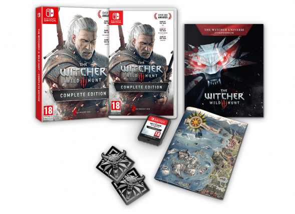 Игра Witcher 3 Wild Hunt Complete Edition (Ведьмак 3: Дикая Охота - Полное Издание) (Русская версия) для Nintendo Switch в Волгограде