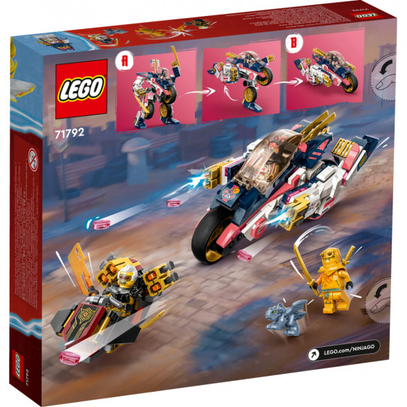 Конструктор LEGO Ninjago 71792 Байк-трансформер Соры в Волгограде