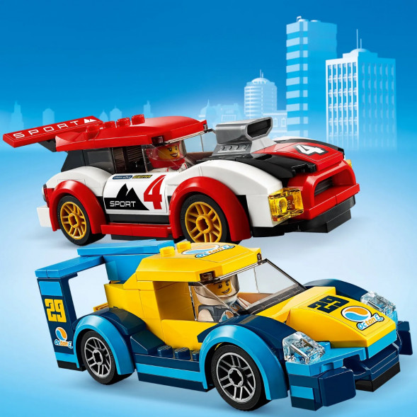 Конструктор LEGO City Nitro Wheels 60256 Гоночные автомобили в Волгограде