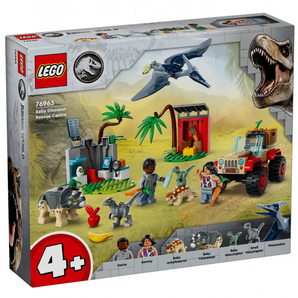 Конструктор LEGO Jurassic World 76963 Центр спасения детенышей динозавров в Волгограде