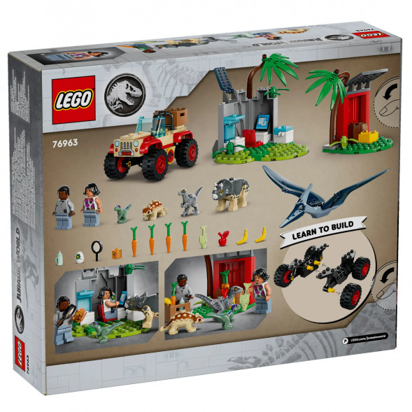 Конструктор LEGO Jurassic World 76963 Центр спасения детенышей динозавров в Волгограде