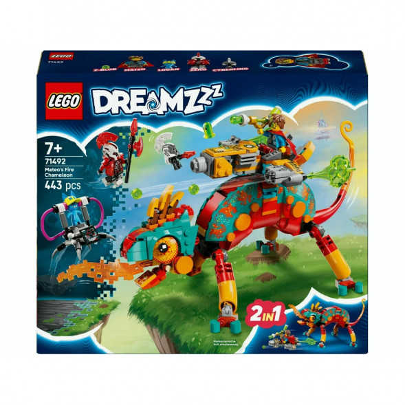Конструктор LEGO DREAMZzz 71492 Огненный хамелеон Матео в Волгограде
