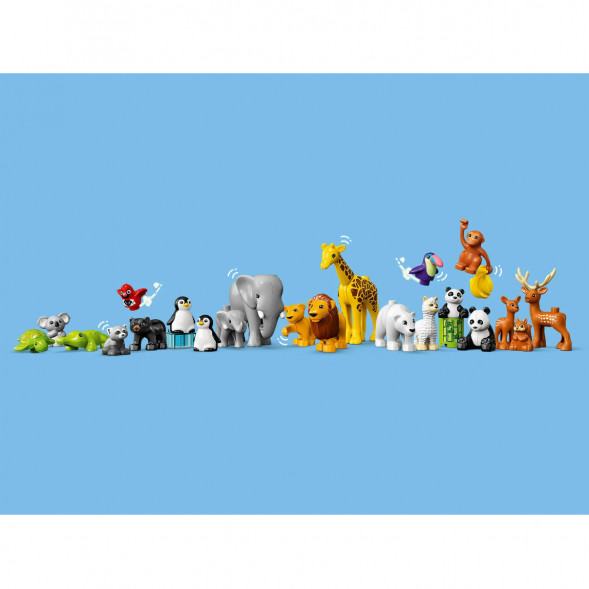 Конструктор LEGO DUPLO 10975 Дикие животные мира в Волгограде