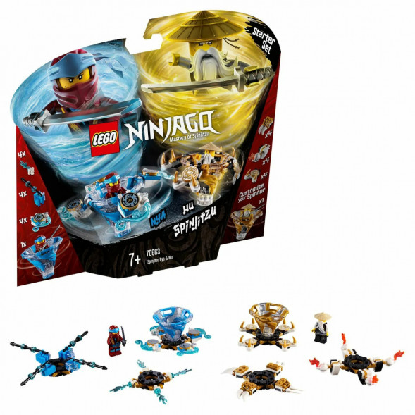 Конструктор LEGO Ninjago 70663 Ния и Ву: мастера Кружитцу в Волгограде