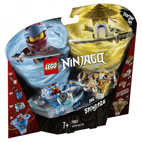 Конструктор LEGO Ninjago 70663 Ния и Ву: мастера Кружитцу в Волгограде