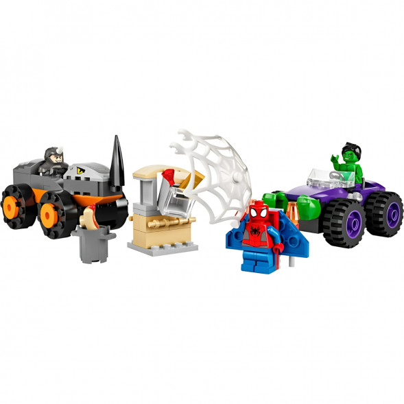 Конструктор LEGO Super Heroes 10782 Схватка Халка и Носорога на грузовиках в Волгограде