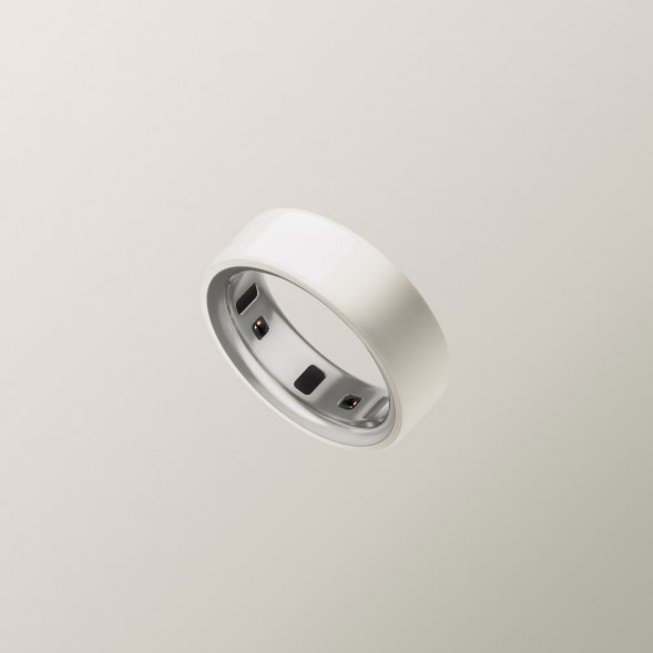 Умное кольцо Oura Ring 4 Ceramic (размер 11), Облако/Cloud в Волгограде